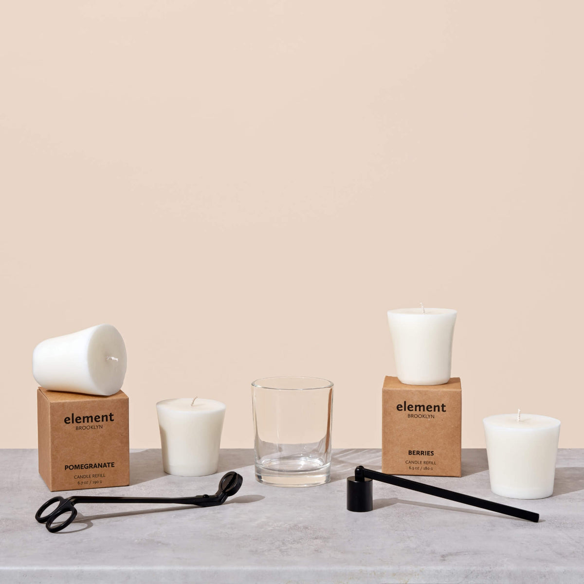 Glass candle jars — environmental considerations – Element Brooklyn